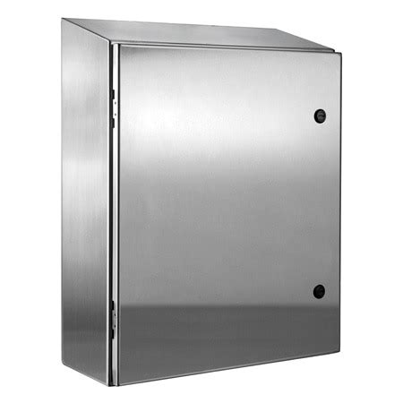 electrical enclosure sloped|NEMA4X 304SS Slope Top, Washdown, Chemical .